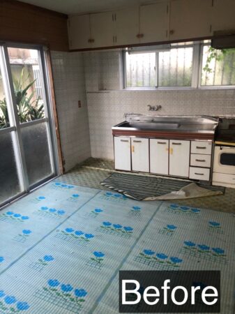 C様邸（うるま市）キッチン取り替え工事の施工事例